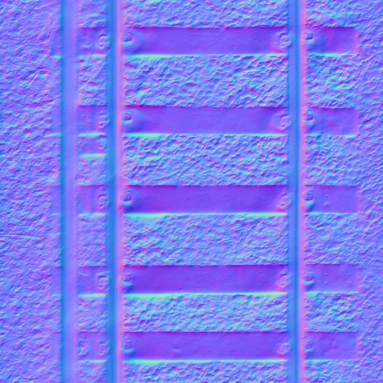 Normal Map for Train Track2