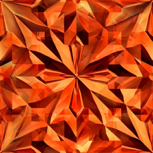 Mandarin Orange Garnet main texture preview