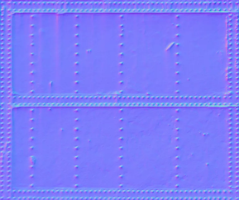 Normal Map for Metal Plate Stud1