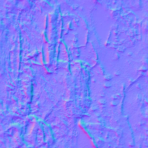 Normal Map for Bark005
