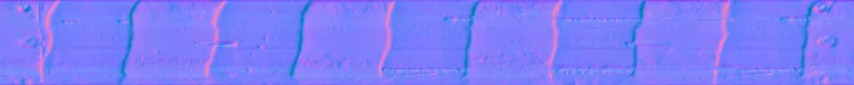Normal Map for Metal Road Barrier4