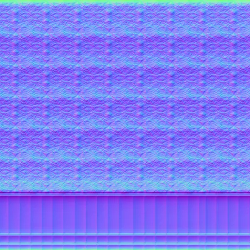 Normal Map for Holiday House Inside Wall 3
