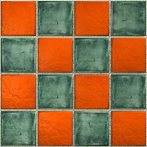 044 Orangev Bosquet main texture preview
