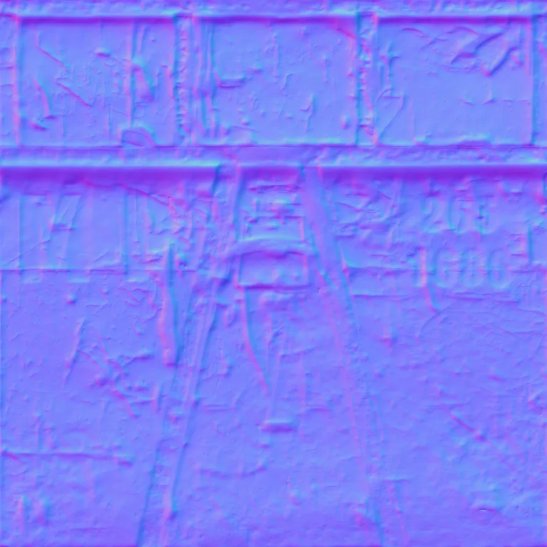 Normal Map for Dumper End Red