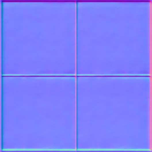 Normal Map for Gray Cement2 Tiles Border