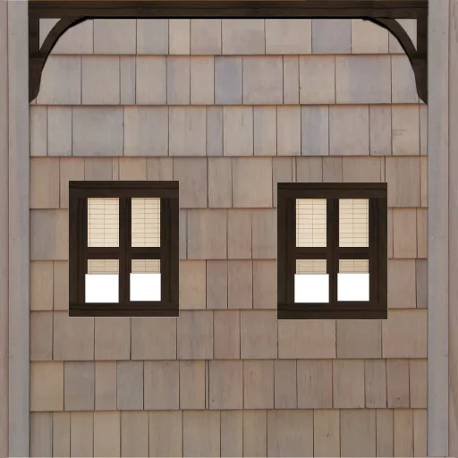 Autumn House Siding 2 With Windows texture preview