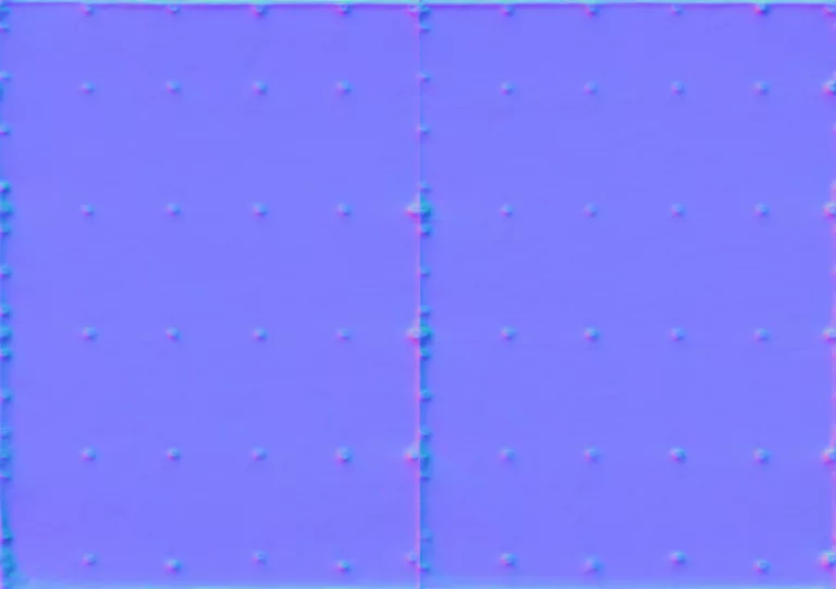 Normal Map for Metal Panels Studded