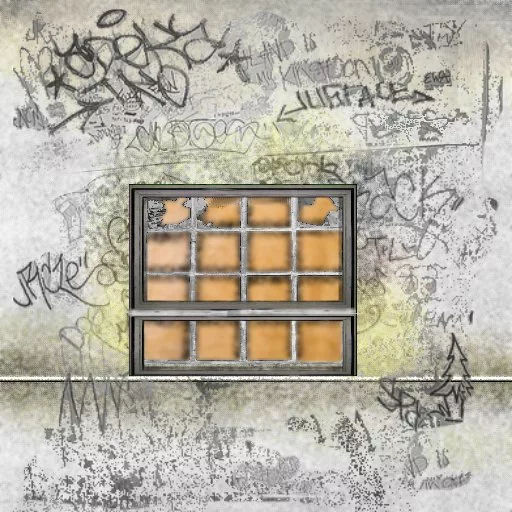 Dirty Wall6 With Window Broken main texture preview