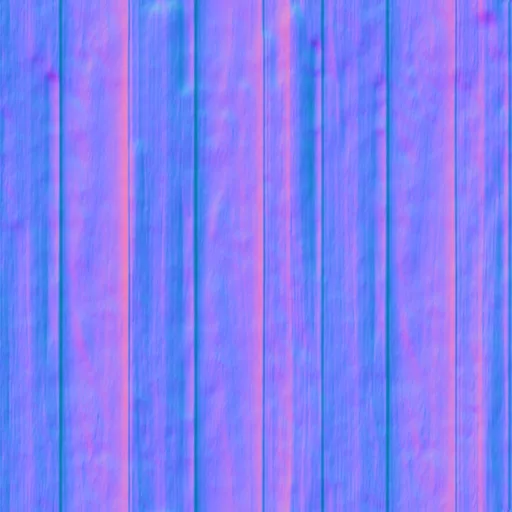 Normal Map for Deck Boards White