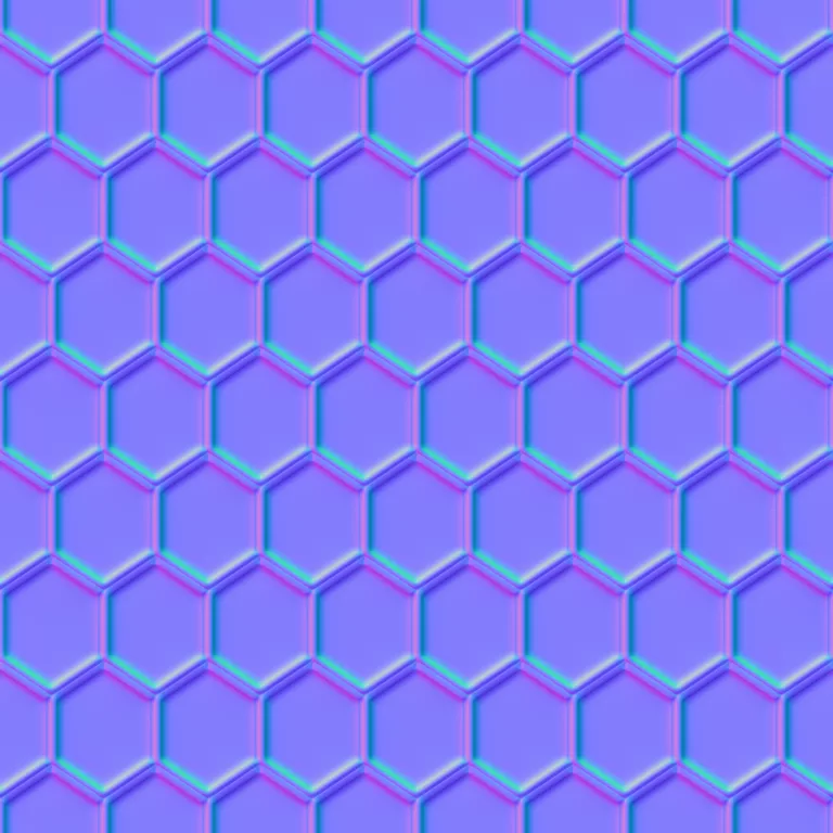 Normal Map for Metal Plates
