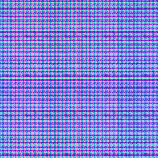 Normal Map for Jacey Tiny Swirls Purple By Linda Kellie