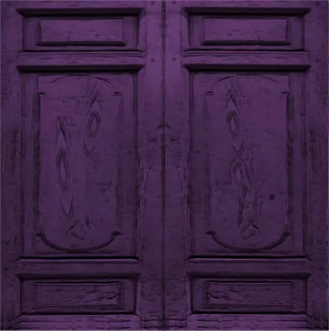 Jacey Gothic Door Purple Plain main texture preview