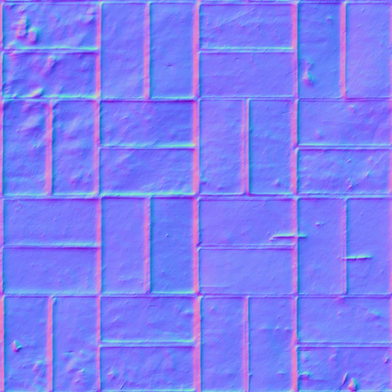 Cc0 Orange Brown Brick Diffuse main texture preview