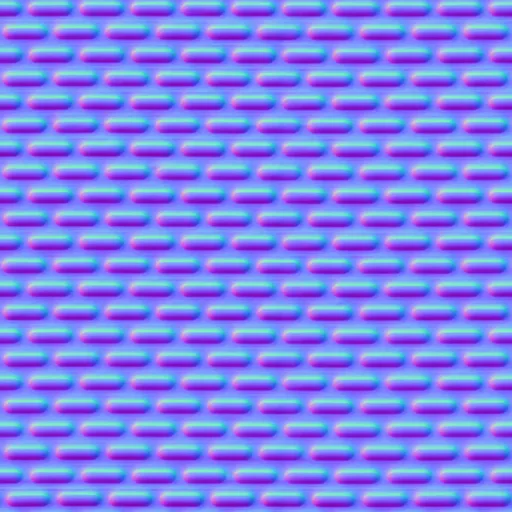 Normal Map for Metal Shutter Cutout
