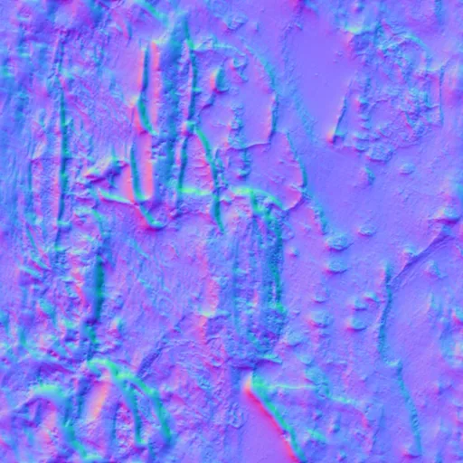 Normal Map for Bark005