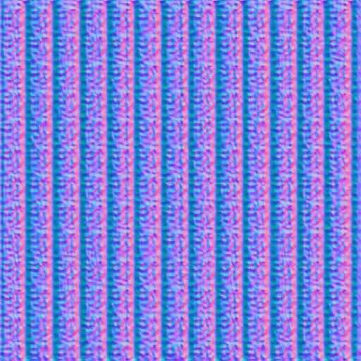 Normal Map for Ribbed Black By Linda Kellie