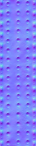 Normal Map for White Leather Strap 5