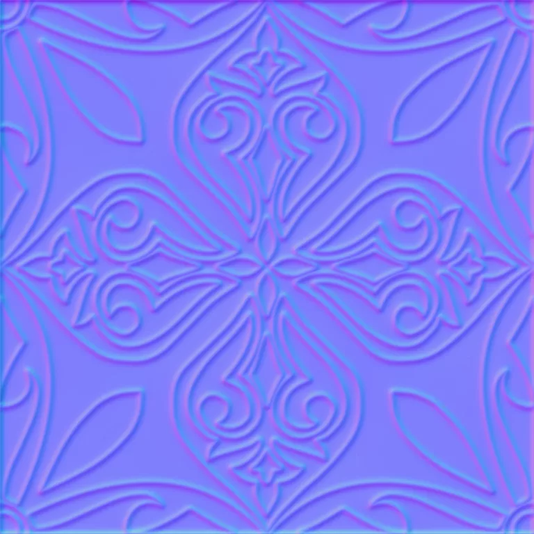 Normal Map for Metal Plates