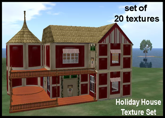 Sign Holiday House Textures main texture preview