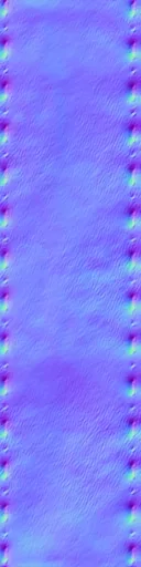Normal Map for Black Leather Strap 1