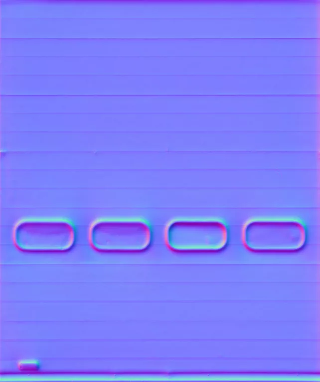 Normal Map for Doors Fire Station Garage2