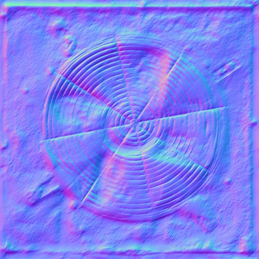 Normal Map for Vent Fan1
