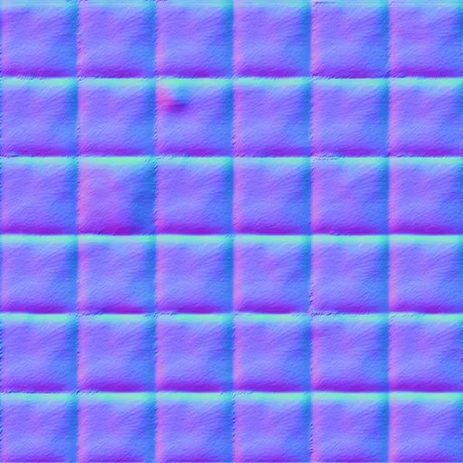 Normal Map for Dirty Tile Green