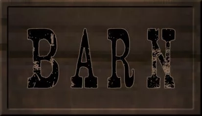 Red Barn Barn Sign main texture preview
