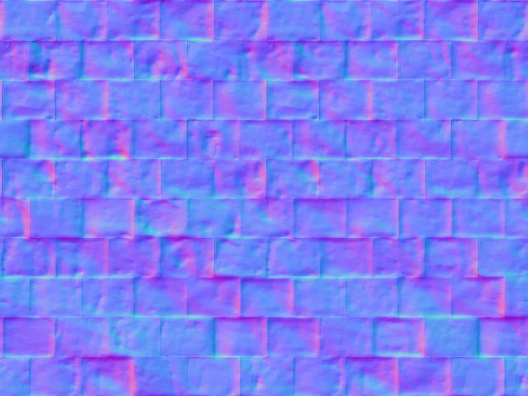 Normal Map for Concrete Block Cc
