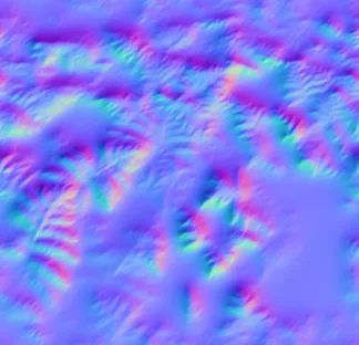 Normal Map for Ferns