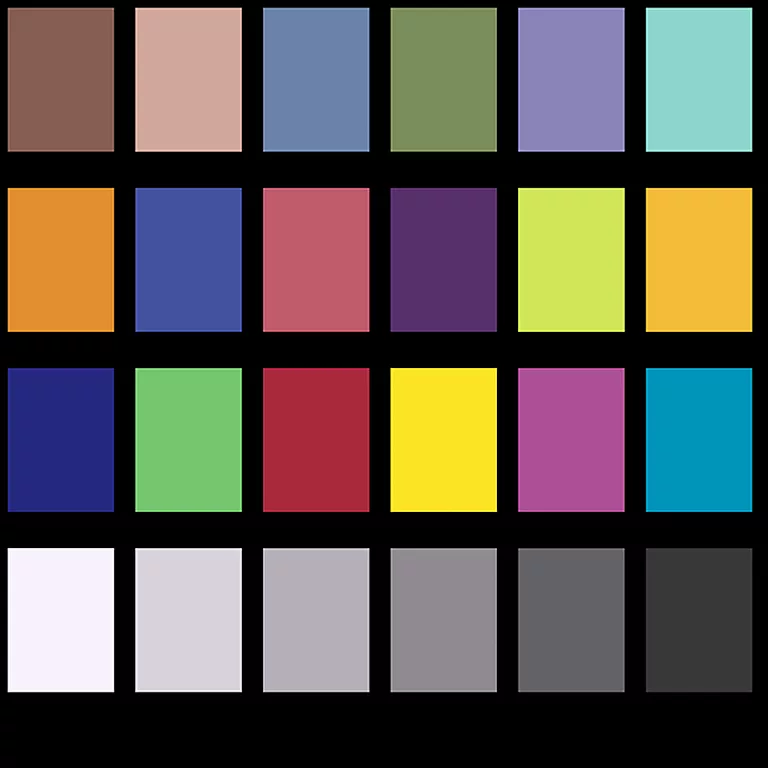 Diffuse / Color for Test Macbeth