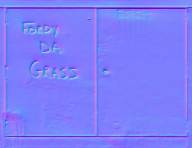 Normal Map for Cable Box Defaced