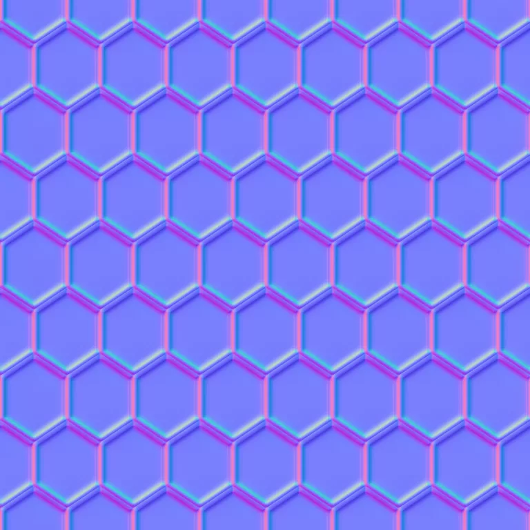 Normal Map for Metal Plates