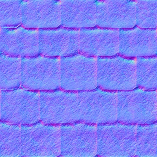 Normal Map for Dark Gray Roof