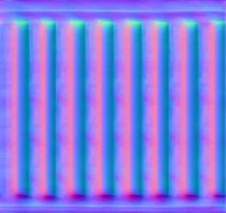 Normal Map for Autumn House Rail