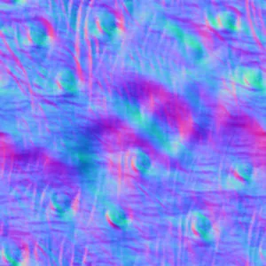 Normal Map for Demon Skin Texture