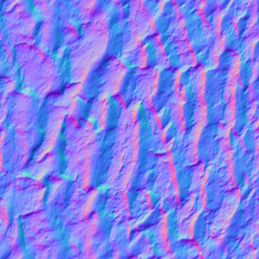 Normal Map for Bark064