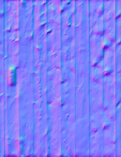 Normal Map for Door Wood Backgate