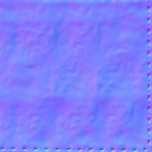 Normal Map for Blue Leather Seams 1