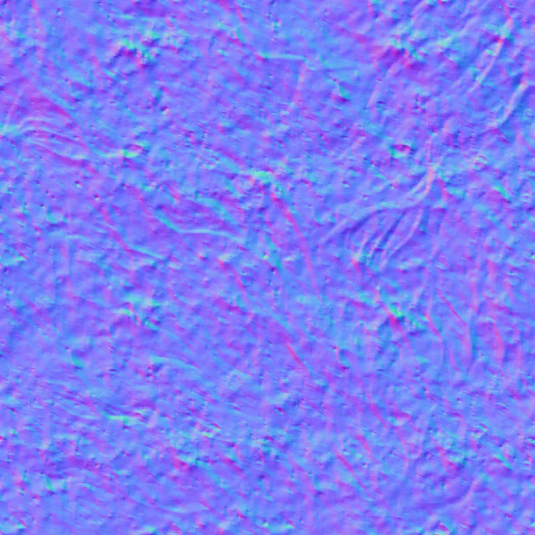 Normal Map for Cc0 Mossy Mud Diffuse