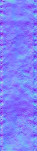Normal Map for Yellow Leather Strap 3