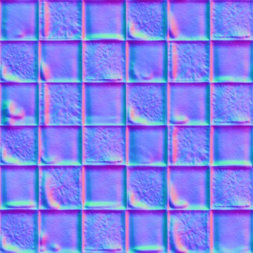 Normal Map for Zadaroo Tile Silver
