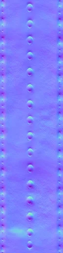 Normal Map for Red Leather Strap 4V01
