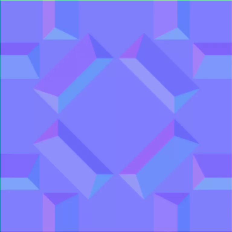 Normal Map for Metal Plates