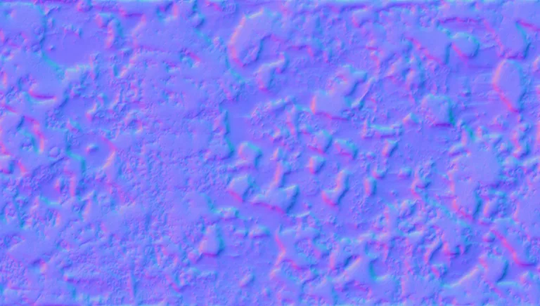 Normal Map for Metal Sheet Rusty