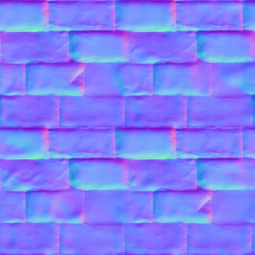 Normal Map for 28 Bleu Brun