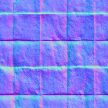 Normal Map for Paper Square By Patrick Hoesly