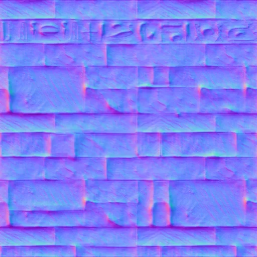 Normal Map for Jacey Egypt Limestone With Border