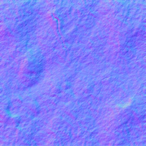 Normal Map for Cement Brown Cracks2