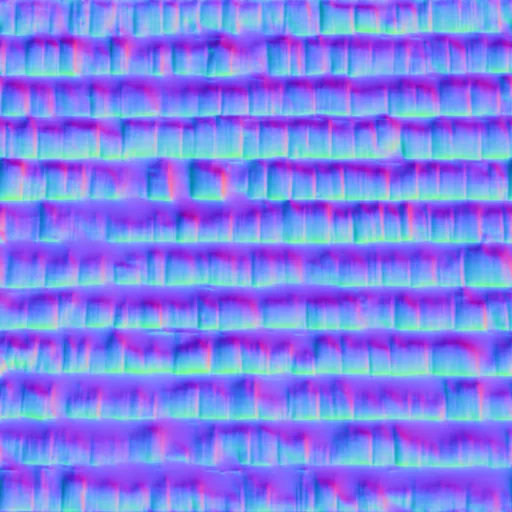 Normal Map for Autumn House Roof Shingles